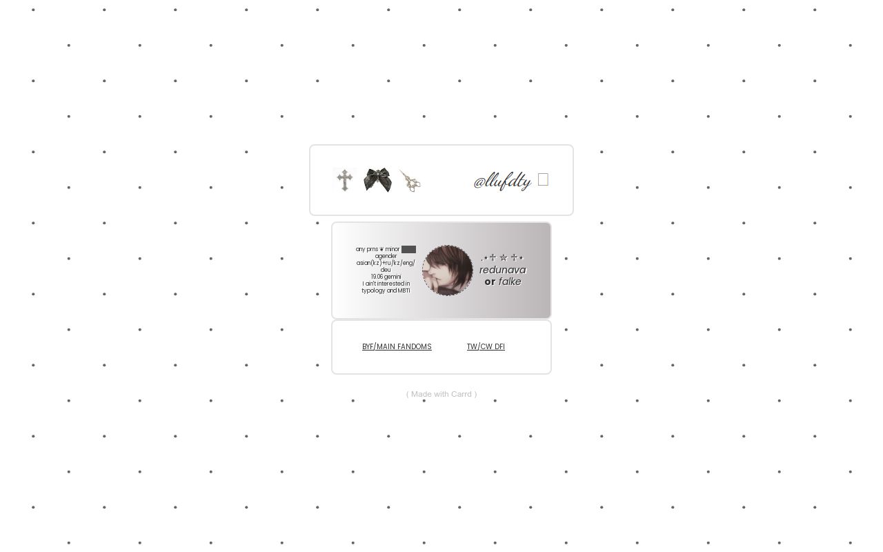 Carrd profile picture for @anymore